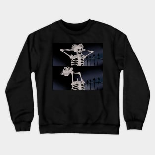 skeleton Crewneck Sweatshirt